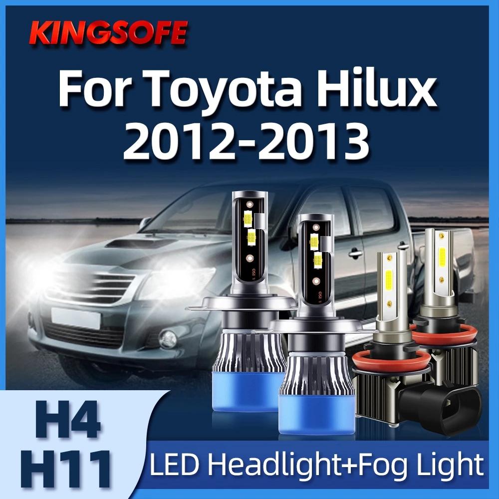 Roadsun ͺ LED  Ʈ , ڵ ڵ Ȱ, Ÿ Hilux 2012-2013, H4 H11, 20000LM, 6000K